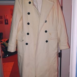 TH thigh length peacoat